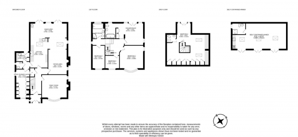 Floor Plan Image for 5 Bedroom Detached House for Sale in 5 beds & Annexe - Birstall Road, Birstall, Leicestershire