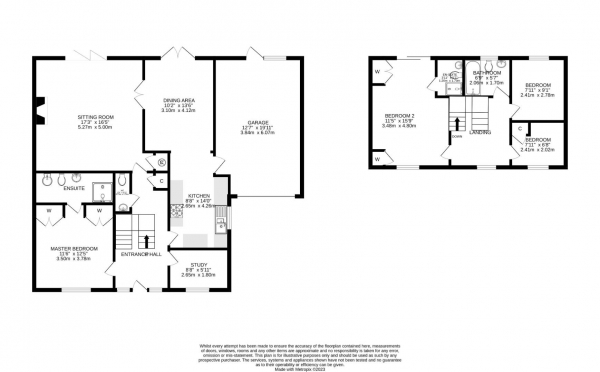 Floor Plan Image for 4 Bedroom Detached House for Sale in Ingarsby Close, Houghton on the Hill, Leicestershire