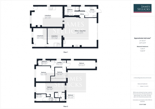 Floor Plan Image for 5 Bedroom End of Terrace House for Sale in French Road, North Evington, Leicester