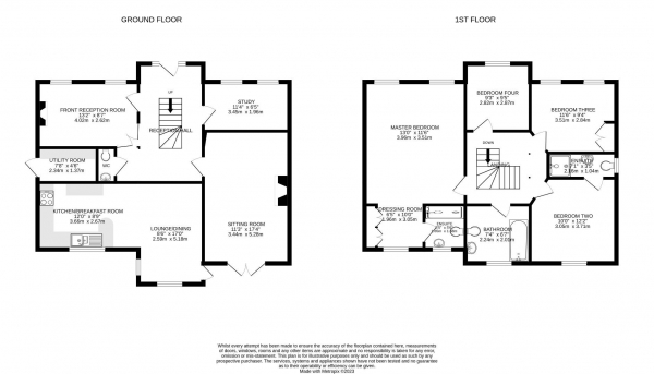 Floor Plan Image for 4 Bedroom Detached House for Sale in Billesdon Close, Bradgate Heights, Leicester