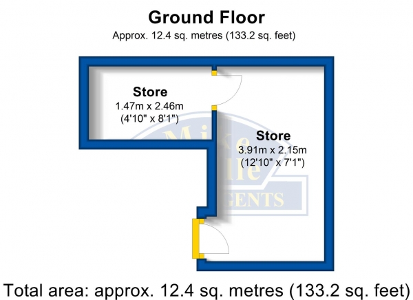 Floor Plan Image for 2 Bedroom Mixed Use for Sale in High Street, Rushden, NN10 0NZ