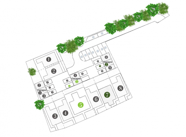 Floor Plan Image for 3 Bedroom Detached House for Sale in Trewiddle Court, St Austell