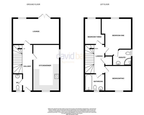 Floor Plan Image for 3 Bedroom Property for Sale in Carland View, St. Newlyn East