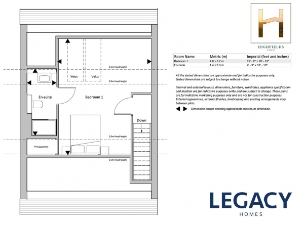 Floor Plan Image for 4 Bedroom Semi-Detached House for Sale in Highfields, Cubert