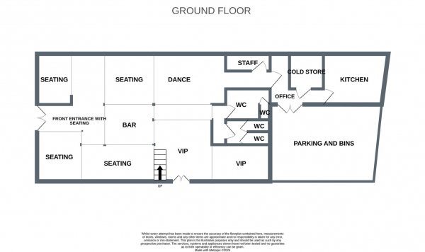 Floor Plan Image for Pub to Rent in Boutport Street, Barnstaple