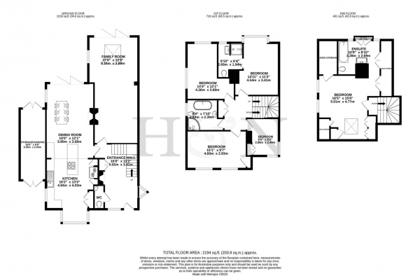 Floor Plan Image for 5 Bedroom Property for Sale in New Church Road, Hove