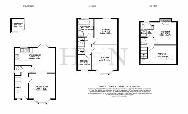 Floor Plan Image for 5 Bedroom Semi-Detached House for Sale in Dallington Road, Hove