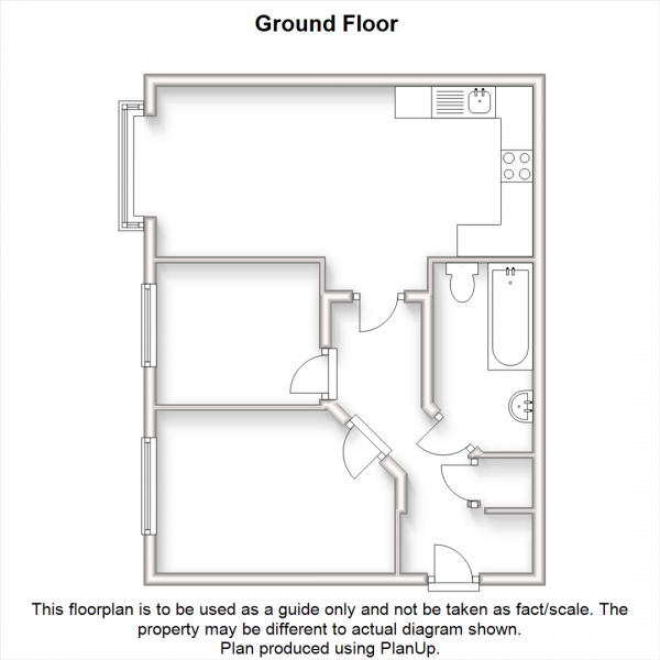 Floor Plan Image for 2 Bedroom Apartment for Sale in Signet Square, Stoke, Coventry