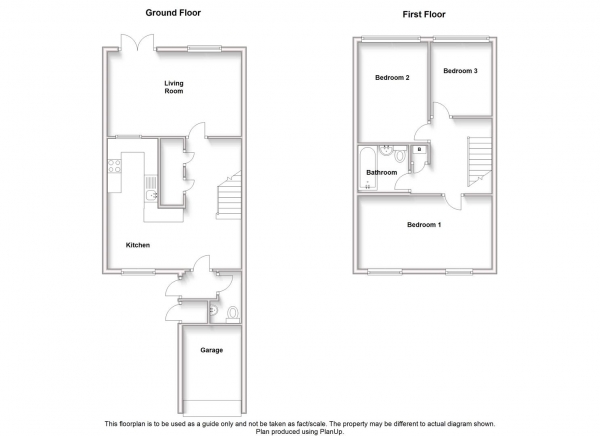 Floor Plan Image for 3 Bedroom Property for Sale in Arundel Road, Cheylesmore, Coventry