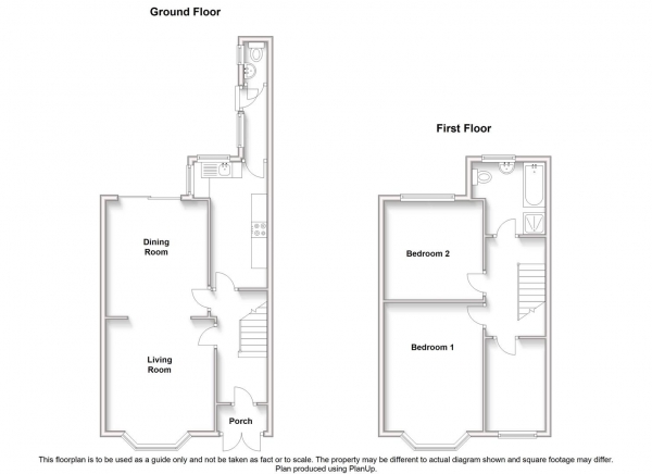 Floor Plan for 3 Bedroom Property for Sale in Queen Isabels Avenue, Coventry, CV3, 5GF - Offers Over &pound199,950