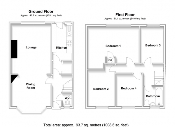 Floor Plan Image for 4 Bedroom Terraced House for Sale in Terry Road, Stoke, Coventry