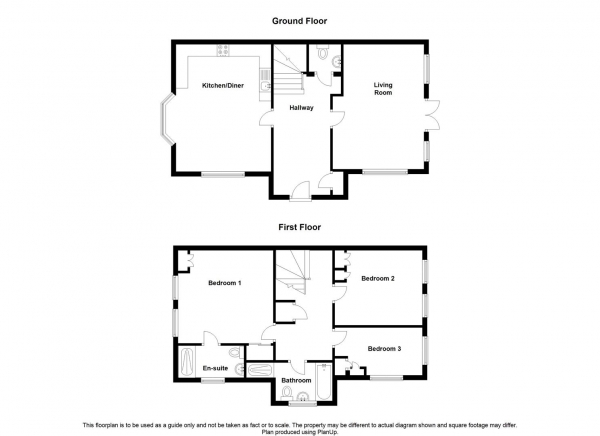 Floor Plan Image for 3 Bedroom Semi-Detached House for Sale in Avondale Road, Brandon, Coventry