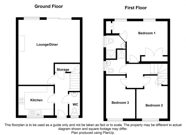 Floor Plan Image for 3 Bedroom Semi-Detached House for Sale in Nicholas Everton Close, Brandon, Coventry