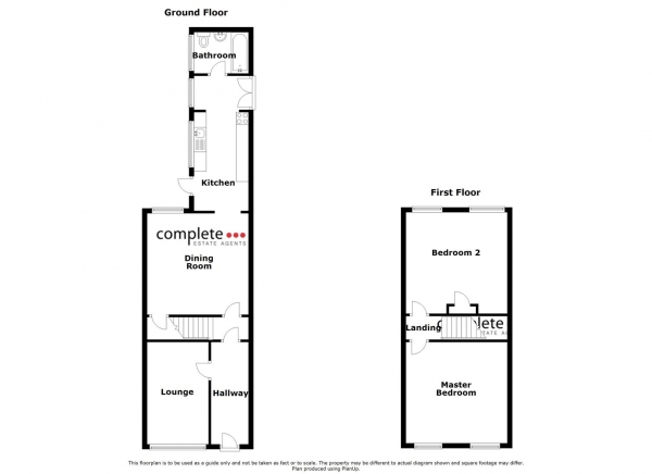 Floor Plan Image for 2 Bedroom Terraced House for Sale in Heath Road, Stoke, Coventry