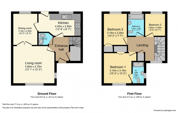 Floor Plan Image for 3 Bedroom Detached House for Sale in Sordale Croft, Binley, Coventry