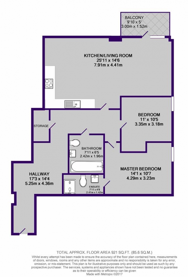 Floor Plan For 2 Bedroom Apartment To Rent In The Assembly