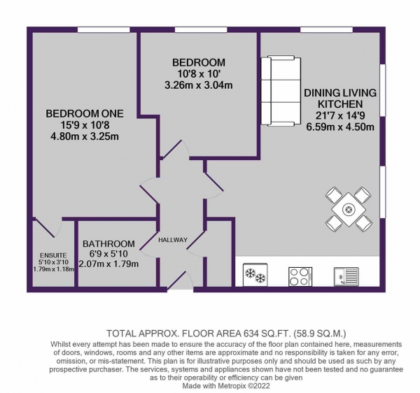 Floor Plan Image for 2 Bedroom Apartment for Sale in Alto, Sillavan Way, Salford