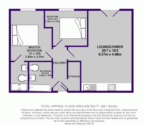 Floor Plan Image for 2 Bedroom Apartment for Sale in Alto, Sillavan Way, Salford