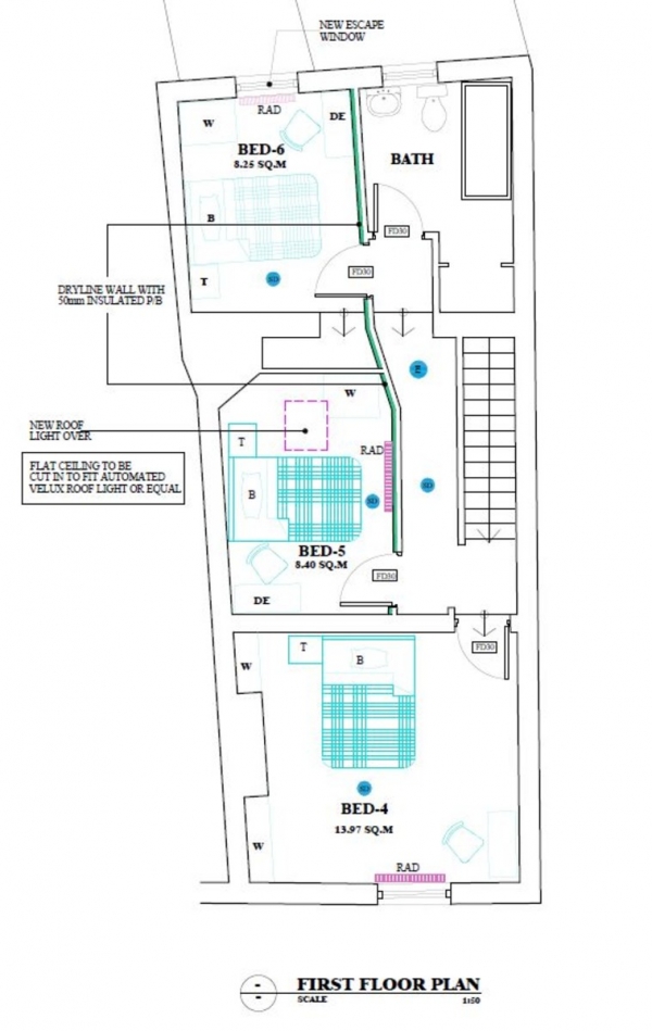 Floor Plan Image for 1 Bedroom House Share to Rent in High Street, Cheltenham, GL50