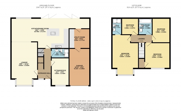 Floor Plan Image for 4 Bedroom Detached House for Sale in Marchbank Drive, Cheadle, Cheshire