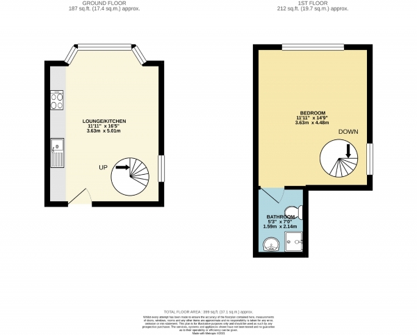 Floor Plan Image for 1 Bedroom Flat for Sale in Adswood Road, Cheadle Hulme, Cheshire