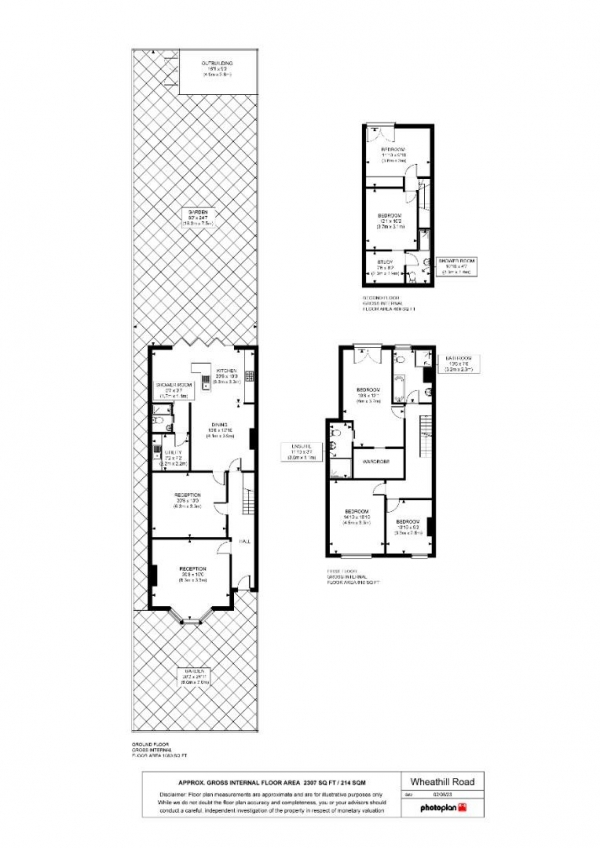 Floor Plan for 5 Bedroom Property for Sale in Wheathill Road, Anerley, London, SE20, SE20, 7XQ - Guide Price &pound1,200,000