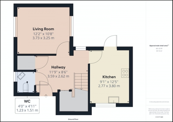 Floor Plan Image for 4 Bedroom Detached House for Sale in Padbury Street, Liverpool, Merseyside, L8