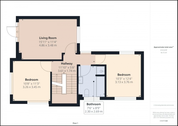 Floor Plan Image for 4 Bedroom Detached House for Sale in Padbury Street, Liverpool, Merseyside, L8