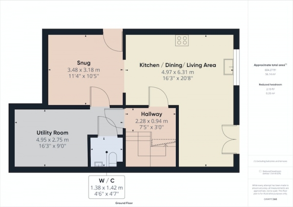 Floor Plan Image for 4 Bedroom Detached House for Sale in Young Street, Bury, Greater Manchester, BL0