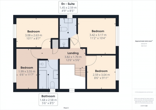 Floor Plan Image for 4 Bedroom Detached House for Sale in Young Street, Bury, Greater Manchester, BL0