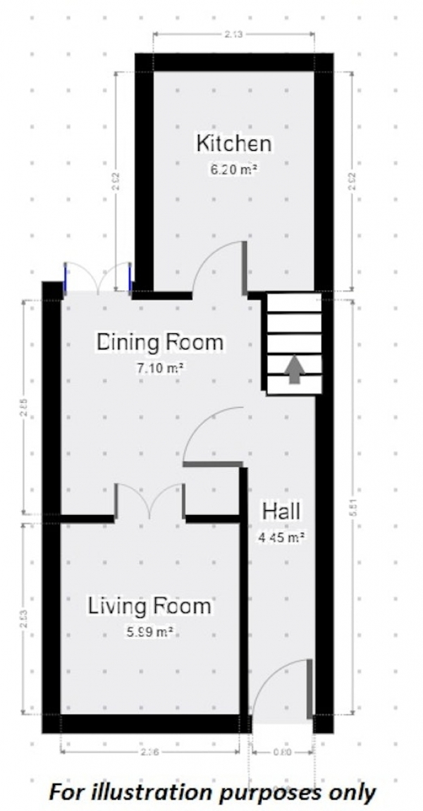 Floor Plan Image for 2 Bedroom Terraced House for Sale in Winslow Street, Liverpool, Merseyside, L4