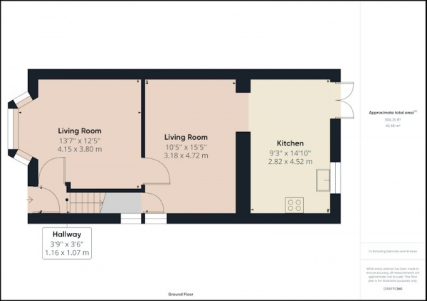 Floor Plan Image for 2 Bedroom Semi-Detached House for Sale in Linden Avenue, Ramsbottom, Bury, Greater Manchester, BL0