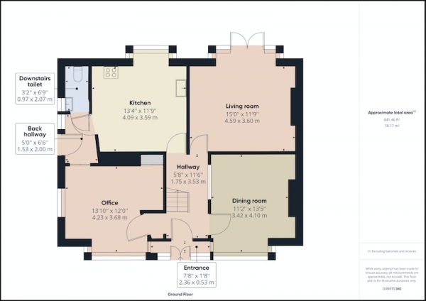 Floor Plan Image for 4 Bedroom Detached House for Sale in Dialstone Lane, Stockport, Greater Manchester, SK2