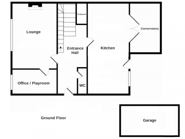 Floor Plan Image for 4 Bedroom Detached House for Sale in Denton Drive, Bingley, West Yorkshire, BD16