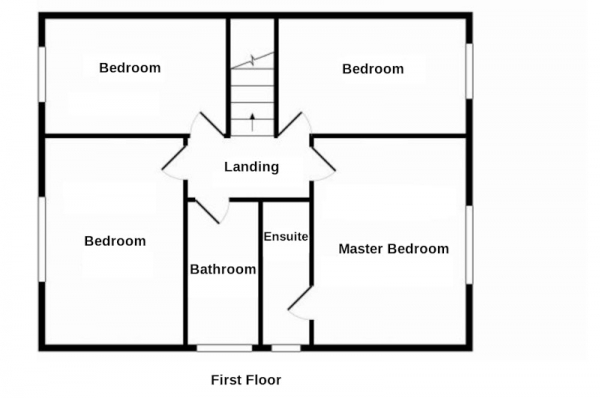 Floor Plan Image for 4 Bedroom Detached House for Sale in Denton Drive, Bingley, West Yorkshire, BD16