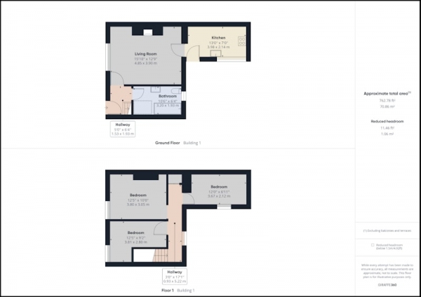 Floor Plan Image for 3 Bedroom Terraced House for Sale in Sydney Street, Chester Le Street, County Durham, DH2