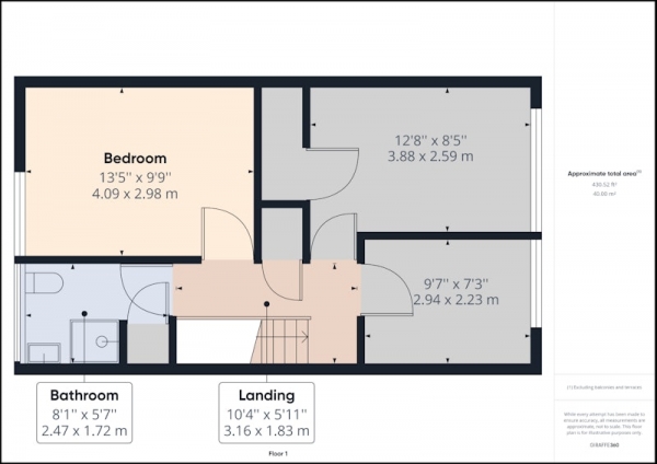 Floor Plan Image for 3 Bedroom Semi-Detached House for Sale in Lyneham Way, Birmingham, West Midlands, B35