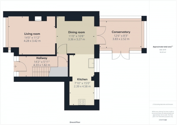 Floor Plan Image for 3 Bedroom Semi-Detached House for Sale in Aysgarth Avenue, Manchester, Greater Manchester, M18