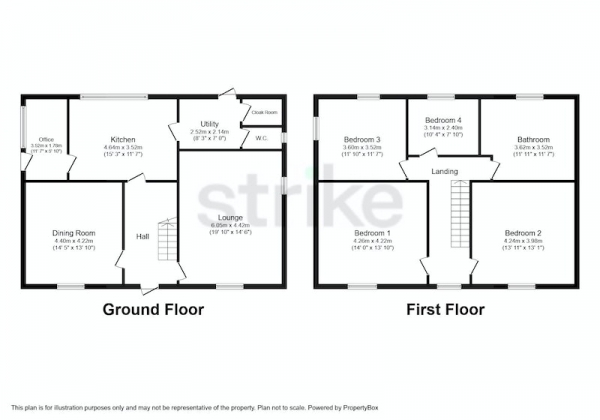 Floor Plan Image for 4 Bedroom Detached House for Sale in Messingham Road, Gainsborough, Lincolnshire, DN21