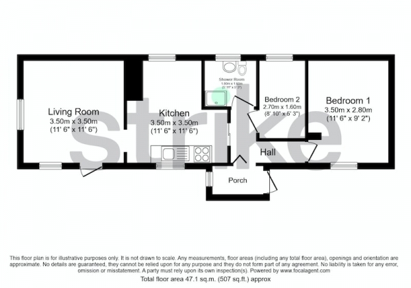 Floor Plan Image for 3 Bedroom Semi-Detached House for Sale in Swallow Dale, Basildon, Essex, SS16