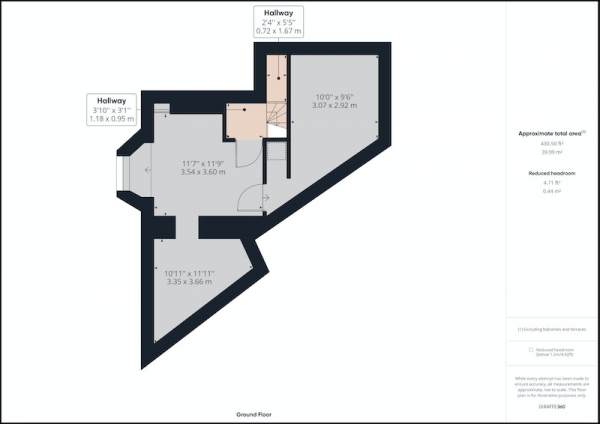 Floor Plan Image for 2 Bedroom End of Terrace House for Sale in Olive Crescent, Birkenhead, Wirral, CH41