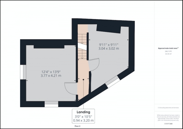 Floor Plan Image for 2 Bedroom End of Terrace House for Sale in Olive Crescent, Birkenhead, Wirral, CH41