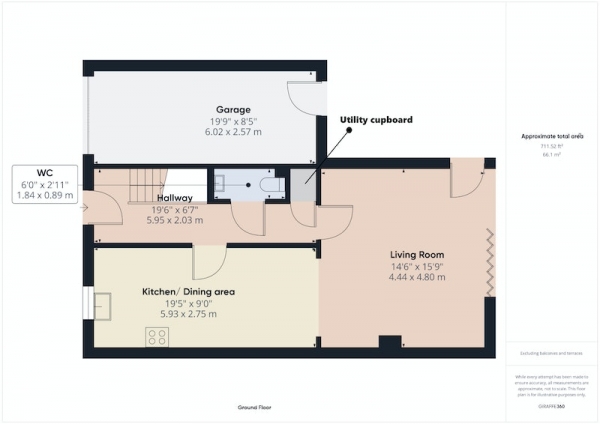 Floor Plan Image for 4 Bedroom Semi-Detached House for Sale in Bullerthorpe Lane, Leeds, West Yorkshire, LS15