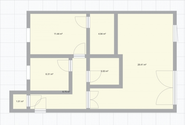 Floor Plan Image for 2 Bedroom Flat for Sale in Bridge Lane, Frodsham, Cheshire, WA6