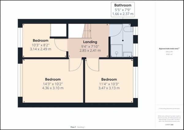 Floor Plan Image for 3 Bedroom Semi-Detached House for Sale in The Cloisters, Grimsby, York, DN37