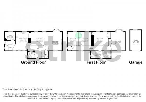 Floor Plan Image for 4 Bedroom Detached House for Sale in York Road, Kirton Lindsey, Lincolnshire, DN21