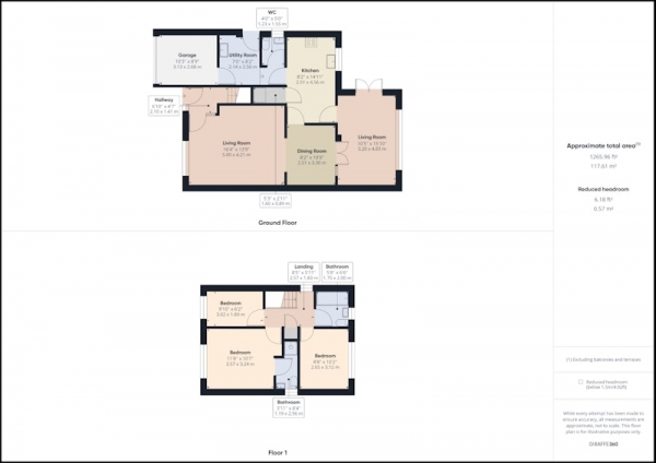 Floor Plan Image for 3 Bedroom Detached House for Sale in Claydon Drive, Manchester, Greater Manchester, M26