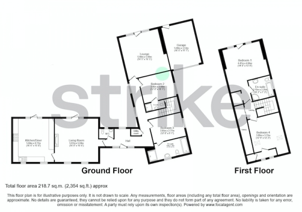 Floor Plan Image for 4 Bedroom Detached House for Sale in Hall Lane, St. Helens, Merseyside, WA9