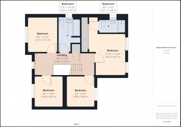 Floor Plan Image for 4 Bedroom Detached House for Sale in Hewer Way, Barnsley, South Yorkshire, S75