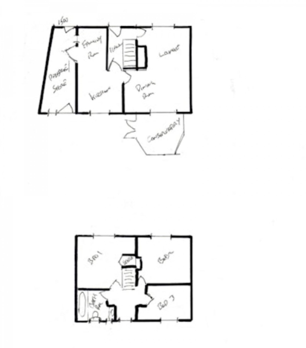 Floor Plan Image for 3 Bedroom Semi-Detached House for Sale in Dacre Road, Brampton, Cumbria, CA8